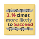 Pi Success Refrigerator Magnets