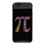 Pi Symbol Action Painting Splatter Cover For iPhone 5