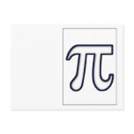 Pi - Template Post Cards