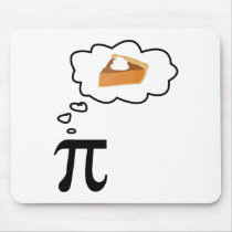 Pi Thinking of Pie Mouse Pads