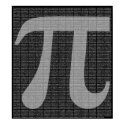 Pi to 10,000 Digits Poster Print by zortmeister Pi to 10,000 Digits Poster Print