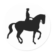 Piaffe Dressage Horse and Rider stickers by dogsandhorses Piaffe Dressage Horse and Rider stickers