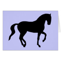 Piaffe Horse (black) cards