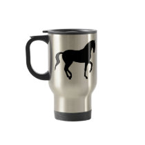 Piaffe Horse (black) mugs