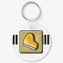 Pianissimo Keychain