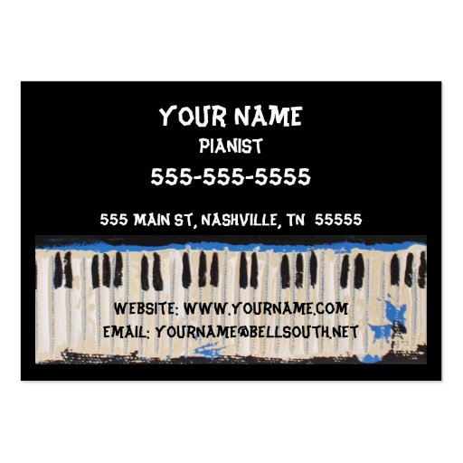 pianist business card (back side)
