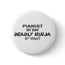 Pianist Deadly Ninja by Night Button