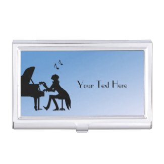 Pianist Personalized Blue