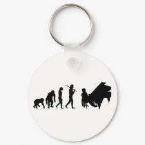 Pianist Piano Orchestra Composer Mozart gear keychains by Funkart Pianist Piano Orchestra Composer Mozart gear keychains