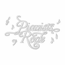 Pianists Rock Musician's Embroidered Shirt embroidered shirts by mistyqe Pianists Rock Musician's Embroidered Shirt embroidered shirts