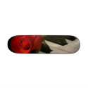 piano and rose mini skateboards