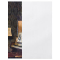 Piano and Sheet Music on Stand flyers