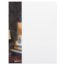 Piano and Sheet Music on Stand letterhead