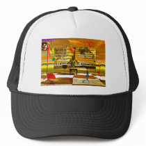 Piano art hat