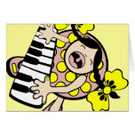 piano baby cards