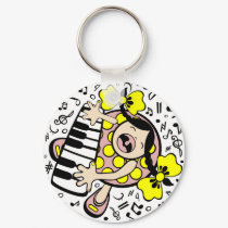 piano baby keychains by VioDeSign piano baby keychains