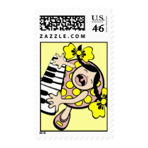 piano baby postage by VioDeSign piano baby postage