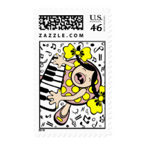 piano baby postage by VioDeSign piano baby postage