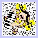 piano baby posters