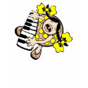 piano baby t-shirts by VioDeSign piano baby t-shirts