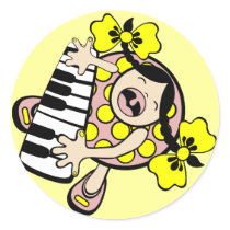 piano baby stickers by VioDeSign piano baby stickers
