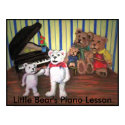 Piano Bears Musical Storybook Character Poster posters