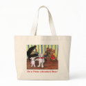 Piano Bears Tote Bag by tallypiano Piano Bears Tote Bag