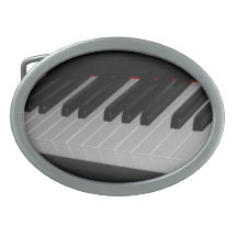 Piano belt buckle