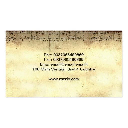piano business card (back side)
