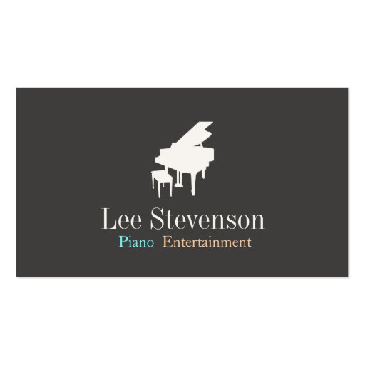 Piano Business Card