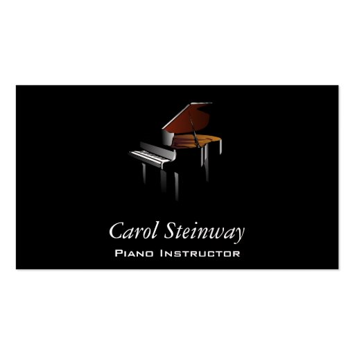 Piano Business Card