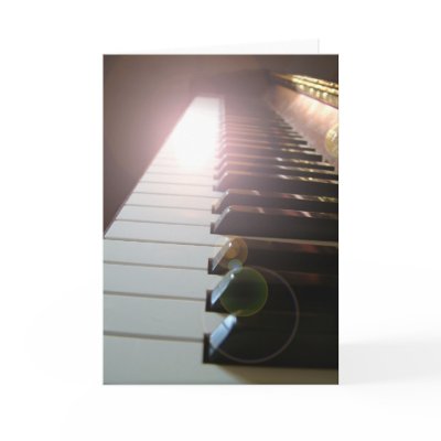Piano cards