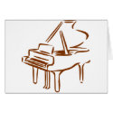 Piano cards