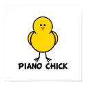 Piano Chick posters