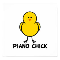 Piano Chick posters