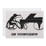 Piano Concert or Recital Invitations