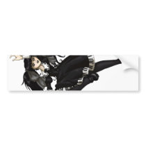 Piano Dance Bumper Sticker