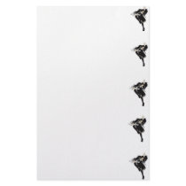 Piano Dance Custom Stationery