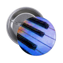 Piano Electric Blue Pins