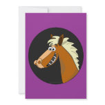 Piano Horse Cards Custom Announcements