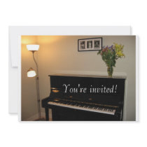 Piano invitation by lizardbreath37 Piano invitation