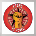 Piano Is Power posters