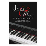 Piano Jazz Blues Music Concert flyer