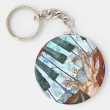 PIANO KEY CHAIN