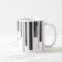 Piano Key Mugs