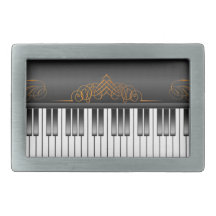 Piano Keyboard Belt Buckles