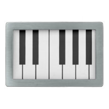 Piano Keyboard Belt Buckles