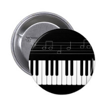 Piano keyboard buttons