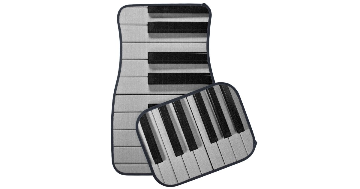 Piano Keyboard Custom Floor Mats Zazzle