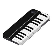 Piano keyboard iPhone 4/4S covers